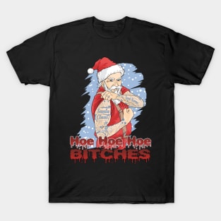 Cool Santa - Santa Claus - Hipster Santa T-Shirt